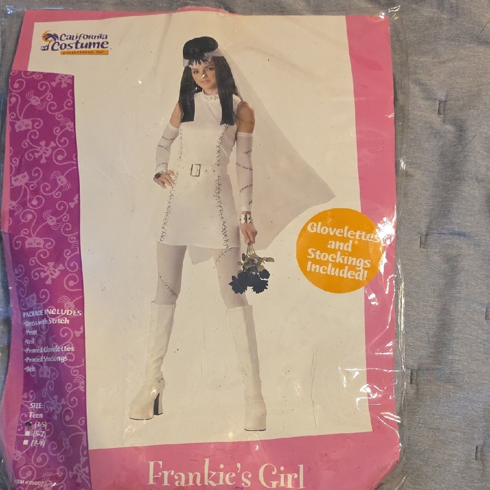 Frankie's Girl Costume with Glovelettes and Stockings
